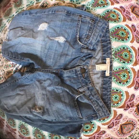 Perfect Blue Ripped Jeans - Picture 2 of 4